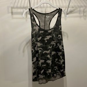 Racerback camo tank